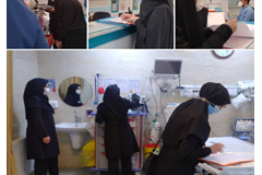 بازدید از بیمارستان شهید چمران مورخ ۱۴۰۱/۰۱/۰۸