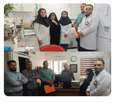 بازدید از آزمایشگاه بیمارستان شهید مدرس۱۴۰۱/۰۴/۱۱