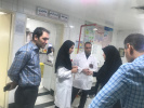 بازدید از واحد آزمایشگاه بیمارستان شهید مدرس