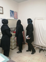 بازدید کارشناسان معاونت درمان از بیمارستان حضرت فاطمه زهرا(س)