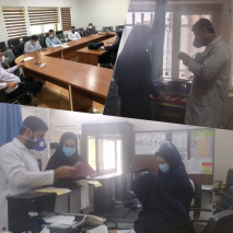 بازدیدکارشناسان اداره امور بیماریها از بیمارستان شهید مدرس