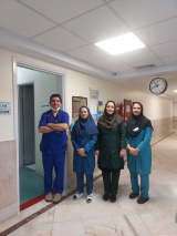 بازدید آموزش به بیمار و کنترل عفونت از بیمارستان شهید چمران